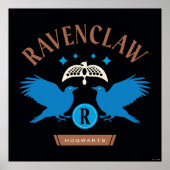 RAVENCLAW™ House Double Eagle Diadeem Graphic Poster (Voorkant)