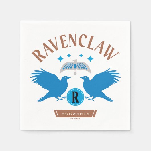 RAVENCLAW™ House Double Eagle Diadeem Graphic Servet (Voorkant)