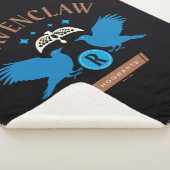 RAVENCLAW™ House Double Eagle Diadeem Graphic Sherpa Deken (3/4)
