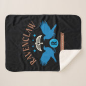 RAVENCLAW™ House Double Eagle Diadeem Graphic Sherpa Deken (Voorkant (horizontaal))