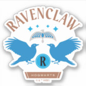 RAVENCLAW™ House Double Eagle Diadeem Graphic Sticker (Voorkant)
