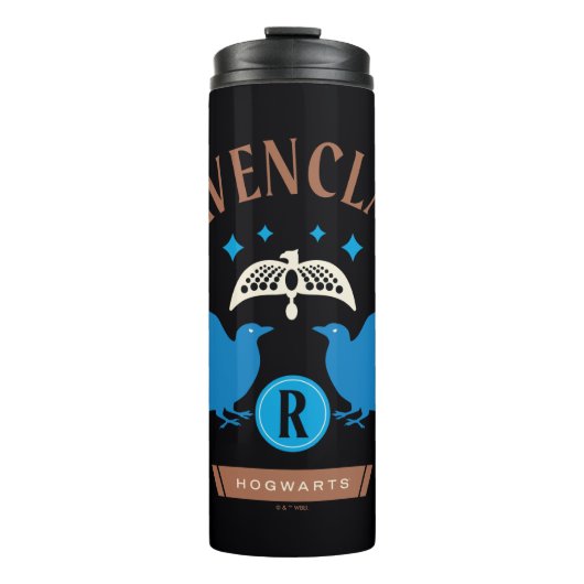 RAVENCLAW™ House Double Eagle Diadeem Graphic Thermosbeker (Voorkant)