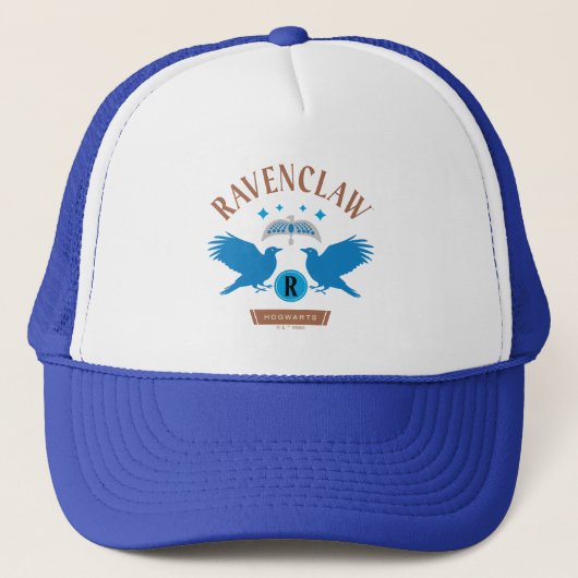 RAVENCLAW™ House Double Eagle Diadeem Graphic Trucker Pet (Voorkant)