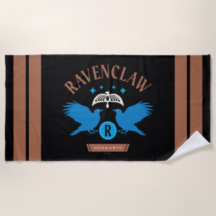 RAVENCLAW™ Huis Dubbele Adelaar Diadeem Grafiek Strandlaken