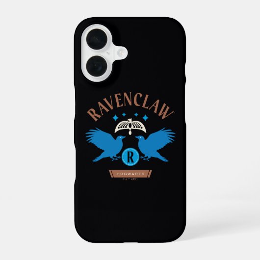 RAVENCLAW™ Huis Dubbele Adelaar Diadeem Grafisch iPhone 16 Hoesje (Achterkant)