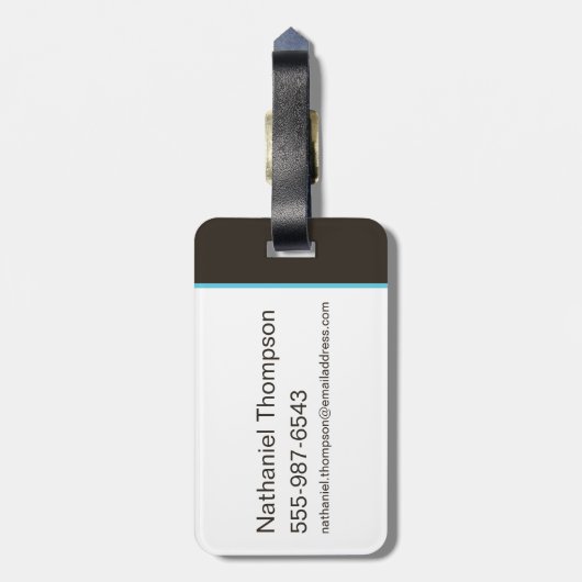 RAVENCLAW™ Huis Slim en Creatief Bagagelabel (Achterkant verticaal)