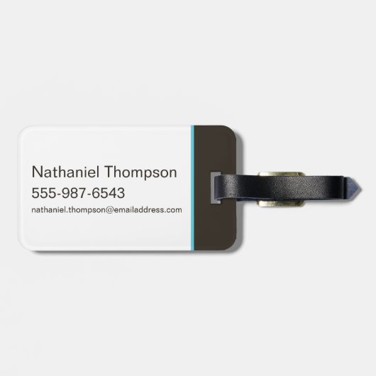 RAVENCLAW™ Huis Slim en Creatief Bagagelabel (Achterkant horizontaal)