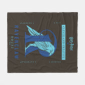 RAVENCLAW™ Huis Slim en Creatief Fleece Deken (Voorkant (Horizontaal))