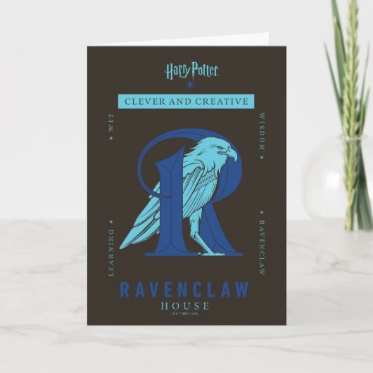 RAVENCLAW™ Huis Slim en Creatief Kaart (Voorkant)