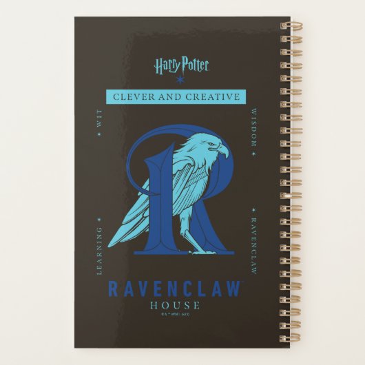 RAVENCLAW™ Huis Slim en Creatief Planner (Achterkant)