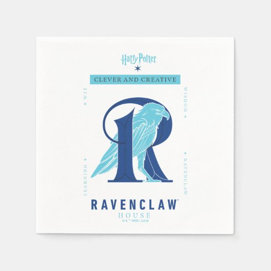 RAVENCLAW™ Huis Slim en Creatief Servet (Voorkant)