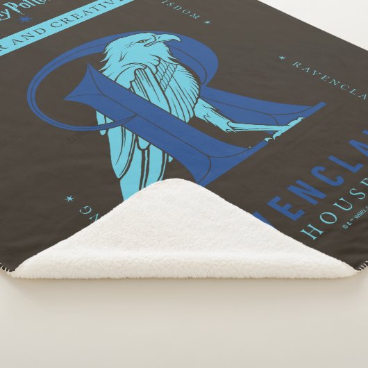 RAVENCLAW™ Huis Slim en Creatief Sherpa Deken (3/4)