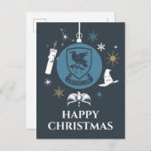 RAVENCLAW™ Kerstbal Grafisch Feestdagenkaart (Voorkant / Achterkant)