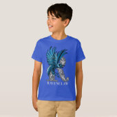 RAVENCLAW™ Kruisgearceerd embleem T-shirt (Voorkant volledig)