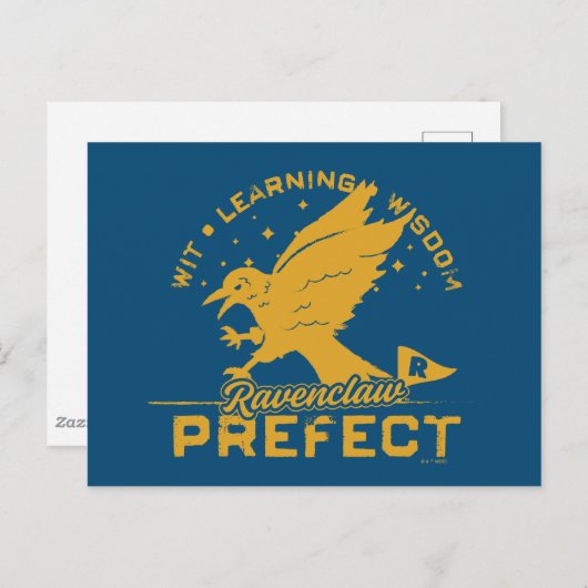 RAVENCLAW™ Prefect-badge Briefkaart (Voorkant / Achterkant)