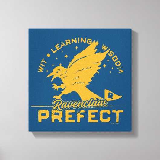 RAVENCLAW™ Prefect-badge Canvas Afdruk (Voorkant)