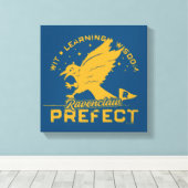 RAVENCLAW™ Prefect-badge Canvas Afdruk (Insitu (Houten vloer))