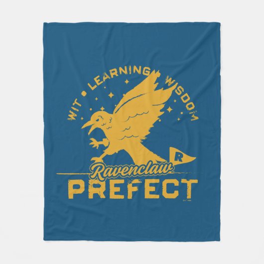 RAVENCLAW™ Prefect-badge Fleece Deken (Voorkant)