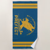 RAVENCLAW™ Prefect-badge Strandlaken (Voorkant)