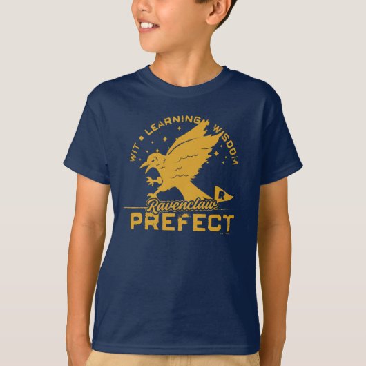 RAVENCLAW™ Prefect-badge T-shirt (Voorkant)