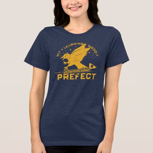 RAVENCLAW™ Prefect-speld Tri-Blend Shirt (Voorkant)