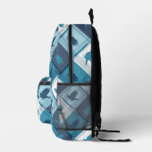 RAVENCLAW™ Tartan Patroon Bedrukte Rugzak (Rechts)