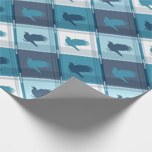 RAVENCLAW™ Tartan Patroon Cadeaupapier