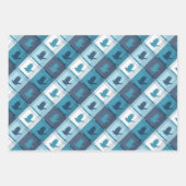 RAVENCLAW™ Tartan Patroon Inpakpapier Vel (Voorkant 2)