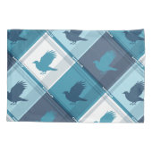 RAVENCLAW™ Tartan Patroon Kussensloop (Achterkant)