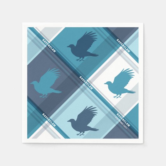 RAVENCLAW™ Tartan Patroon Servet (Voorkant)