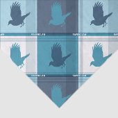 RAVENCLAW™ Tartan Plaid Pattern Tissuepapier (Detail)