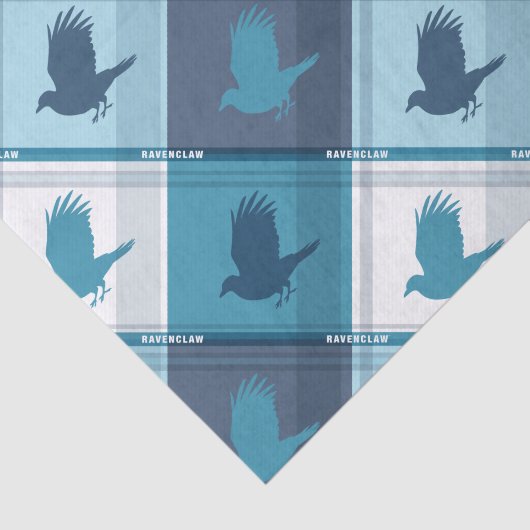 RAVENCLAW™ Tartan Plaid Pattern Tissuepapier (Detail)