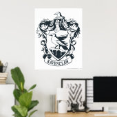 Ravenclaw Wapen Poster (Thuiskantoor)