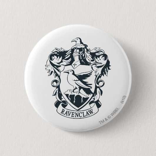 Ravenclaw Wapenschild Ronde Button 5,7 Cm (Voorkant)