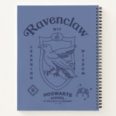 RAVENCLAW™ Wit Learning Wisdom Crest Notitieboek (Achterkant)