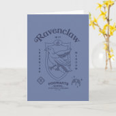 RAVENCLAW™ Wit Leerwijs Kennis Crest Kaart (Gele Bloem)