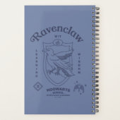 RAVENCLAW™ Wit Leerwijs Kennis Crest Planner (Achterkant)