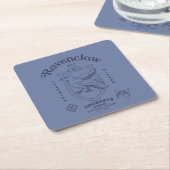 RAVENCLAW™ Wit Leerwijsheid Crest Kartonnen Onderzetters (Schuin)