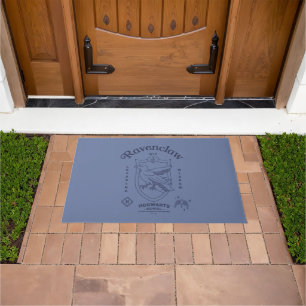 RAVENCLAW™ Wit Leren Wijsheid Crest Deurmat