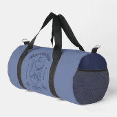 RAVENCLAW™ Wit Leren Wijsheid Crest Plunjezak (Rechterhoek)