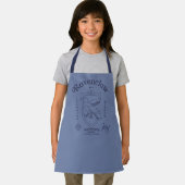 RAVENCLAW™ Wit Leren Wijsheid Crest Schort (Insitu)