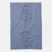RAVENCLAW™ Wit Leren Wijsheid Crest Theedoek (Verticaal)