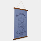 RAVENCLAW™ Witte Leercrest met Wijsheid Hangend Wandkleed (Gebogen)