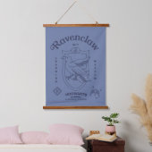 RAVENCLAW™ Witte Leercrest met Wijsheid Hangend Wandkleed (Slaapkamer)