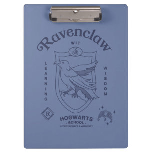 RAVENCLAW™ Witte Leercrest van Wijsheid Klembord