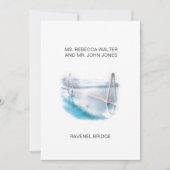 Ravenel Bridge - Charleston Feestdagenkaart (Voorkant)