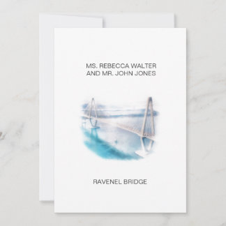 Ravenel Bridge - Charleston Feestdagenkaart