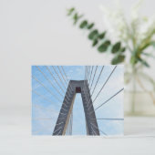Ravenel Bridge, Charleston, South Carolina Briefkaart (Staand voorkant)