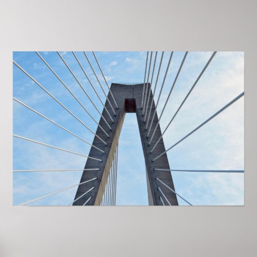 Ravenel-brug, Charleston, South Carolina Poster (Voorkant)