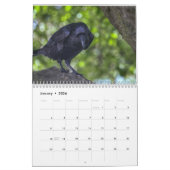 Ravenesque magical Bird 2018 kalendermaand Kalender (Jan 2026)